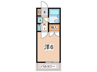 ドミールYAGIの物件間取画像